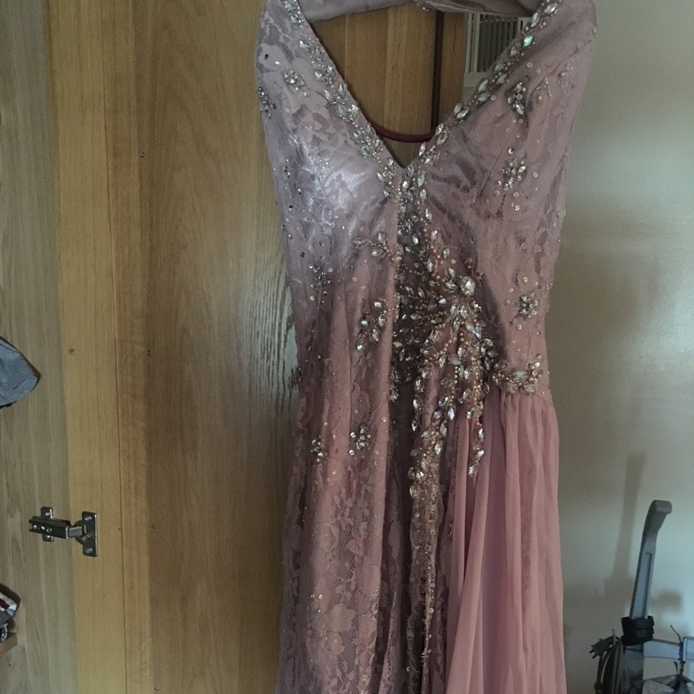 Halter prom dress